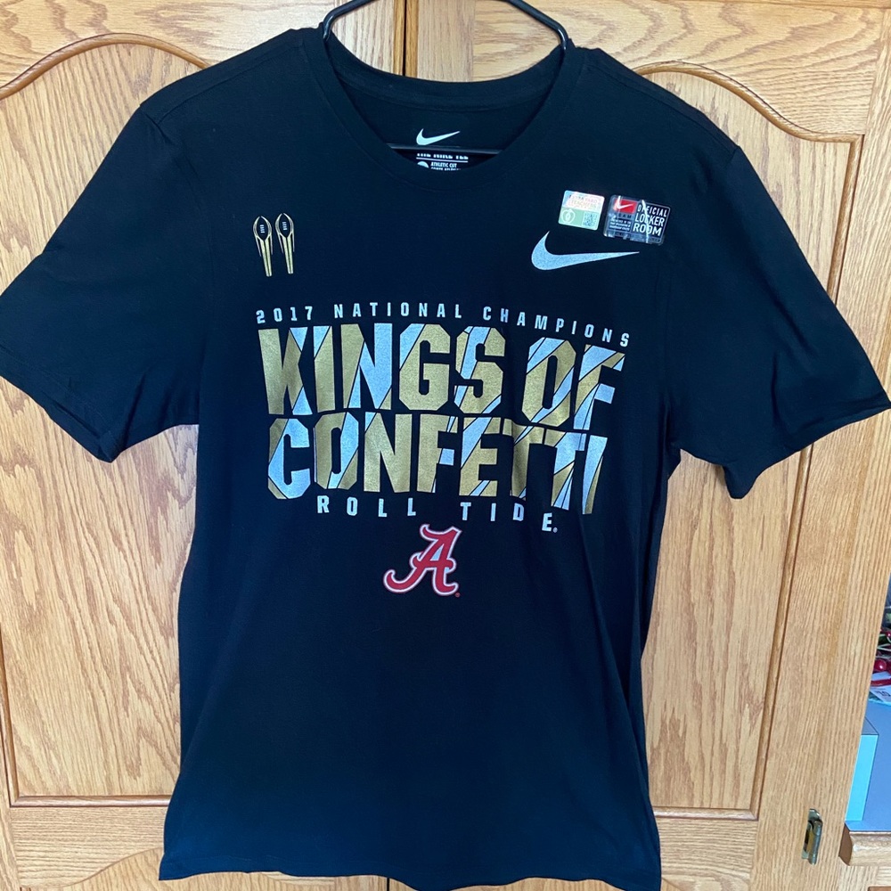 NWT Nike 2017 Alabama National Champions Graphic T